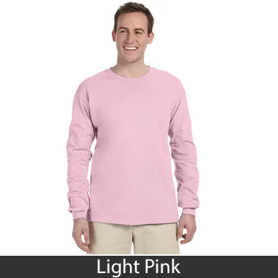 Sigma Alpha Epsilon Longsleeve Gildan Tee - Gildan 2400 - TWILL